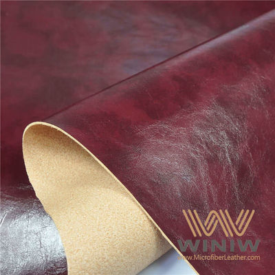 quality 1.2mm Waterdichte het Leer van Diktesofa upholstery leather chair breathable Faux factory